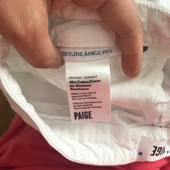 PAIGE Denim, “Skyline Ankle Peg” Jeans, size 31 - Picture 6 of 7